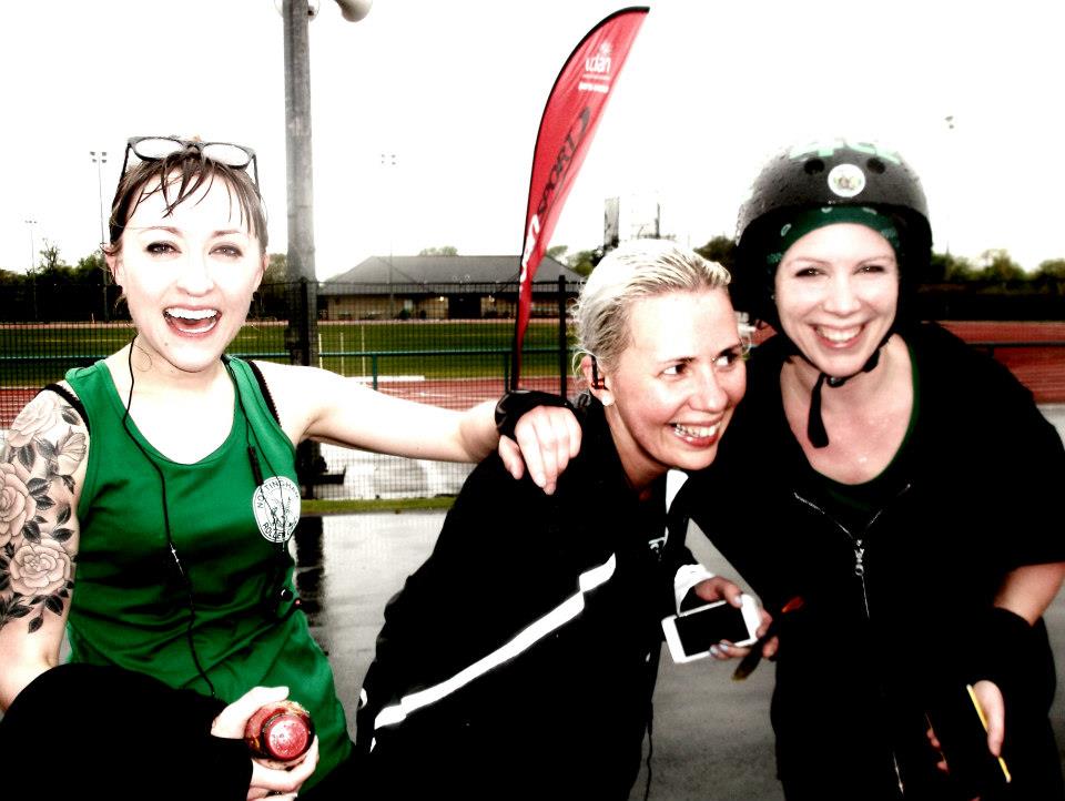 A marathon… on roller skates Nottingham Roller Derby
