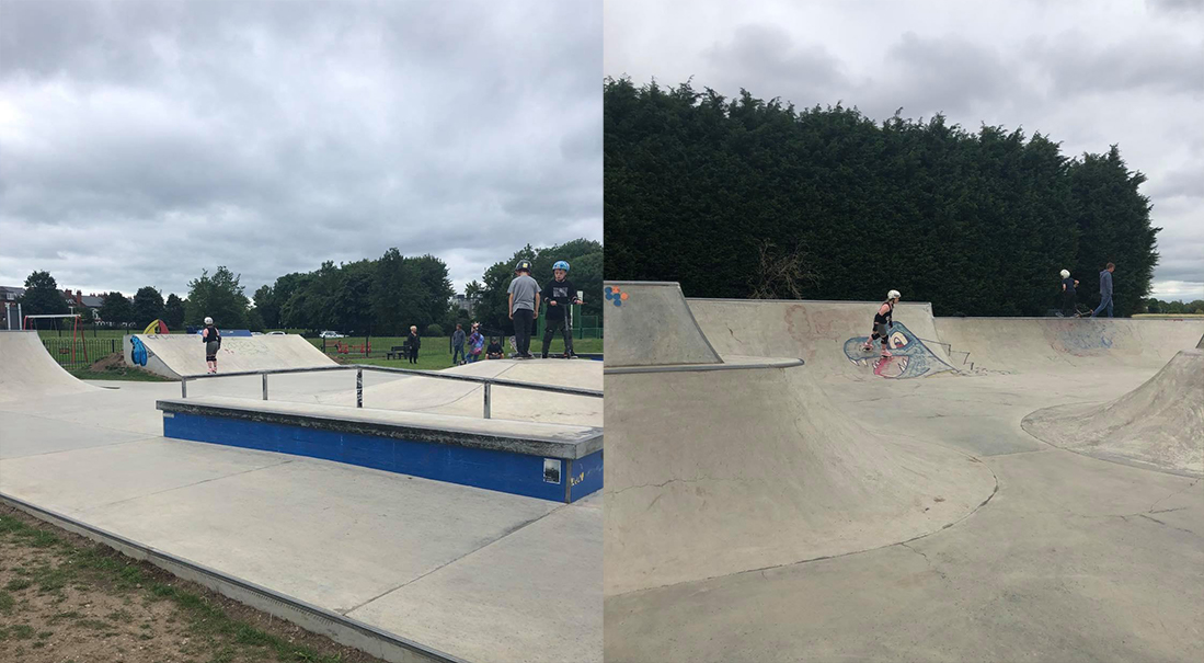 Places to outdoor skate in Notts Nottingham Roller Derby